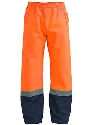 Bisley Workwear Taped Hi Vis Rain Shell Pant BP6965T Metro Workwear.